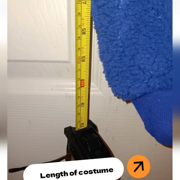 Spirit Halloween Super Grover Costume With Removable Cape, Unisex: Large-Xlarge - Picture 9 of 16